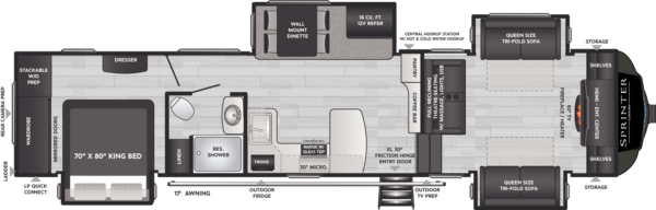 Sprinter 3670FLS